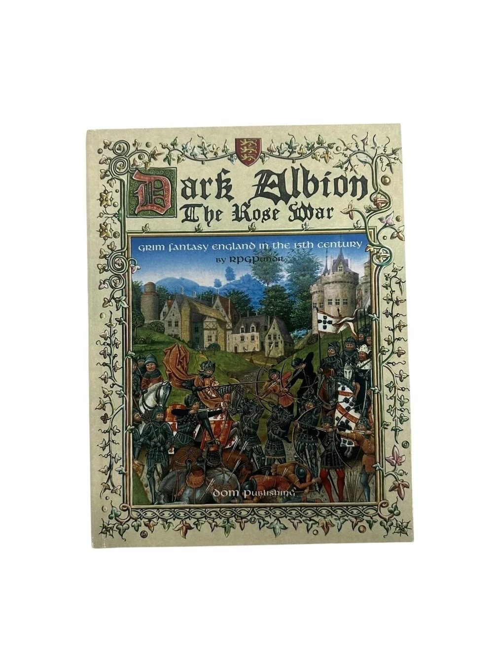 DOM Publishing OSR RPG Dark Albion Adventures - The Rose War VG+/NM